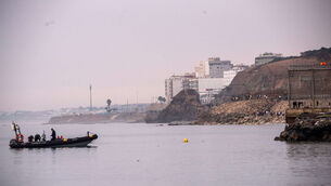 <p>Migrants returning to Morocco from the Spanish enclave of Ceuta on Saturday. Picture: Antonio Sempere/AP</p> <p>Migrants returning to Morocco from the Spanish enclave of Ceuta on Saturday. Picture: Antonio Sempere/AP</p>