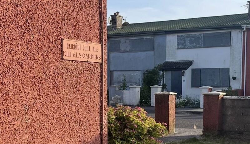 In Killala Gardens, residents say they have lost hope regeneration will ever come. Picture: Donal O'Keeffe In Killala Gardens, residents say they have lost hope regeneration will ever come. Picture: Donal O'Keeffe
