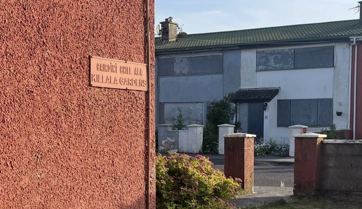 Shuttered houses at Killala Gardens. Picture: Donal O'Keeffe Shuttered houses at Killala Gardens. Picture: Donal O'Keeffe