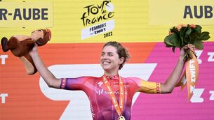 <p>Riders at the Tour de France Femmes will be subject to extra clothing checks before Tuesday’s stage following claims some could be using extra padding in their bras to seek an aerodynamic advantage. Pic: JEFF PACHOUD/AFP via Getty Images.</p> <p>Riders at the Tour de France Femmes will be subject to extra clothing checks before Tuesday’s stage following claims some could be using extra padding in their bras to seek an aerodynamic advantage. Pic: JEFF PACHOUD/AFP via Getty Images.</p>