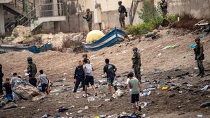 <p>The online meeting of European ministers was called in the wake of last week’s influx of around 60,000 people into Spain's north African enclave of Ceuta. Photo: AP/Antonio Sempere</p> <p>The online meeting of European ministers was called in the wake of last week’s influx of around 60,000 people into Spain's north African enclave of Ceuta. Photo: AP/Antonio Sempere</p>