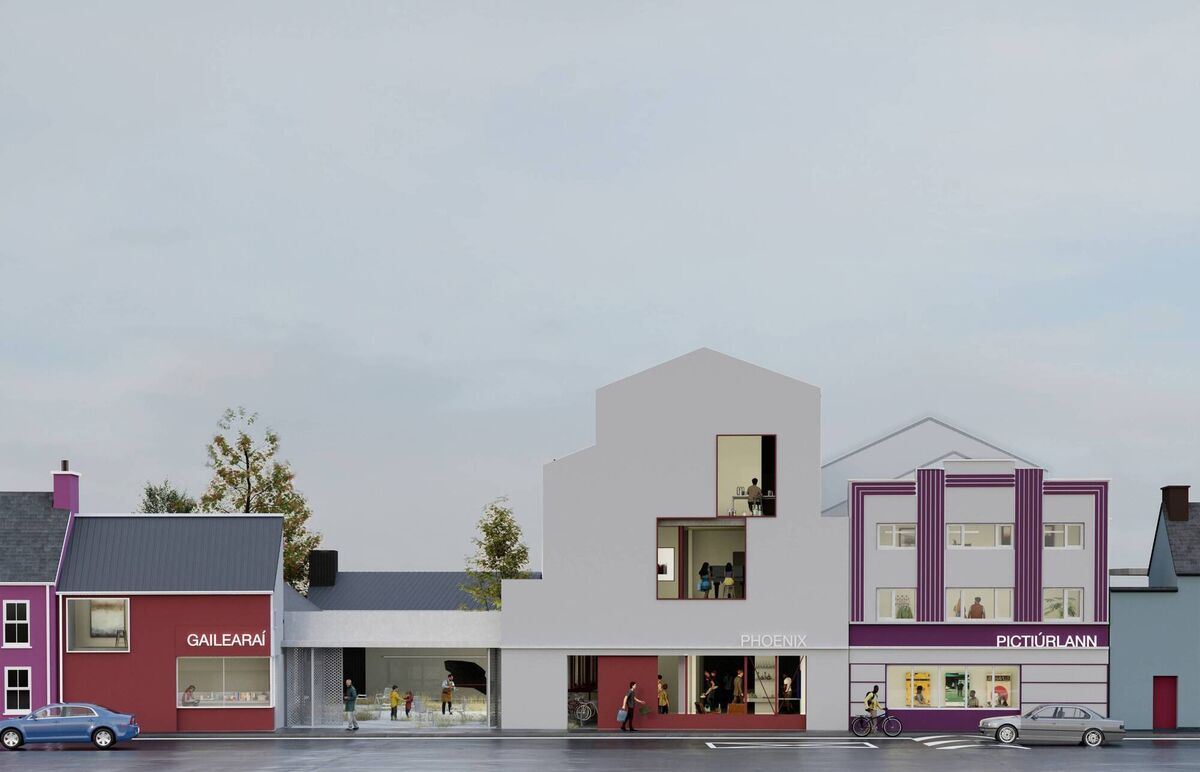 An image of the proposed plans for Phoenix Cinema in Dingle An image of the proposed plans for Phoenix Cinema in Dingle