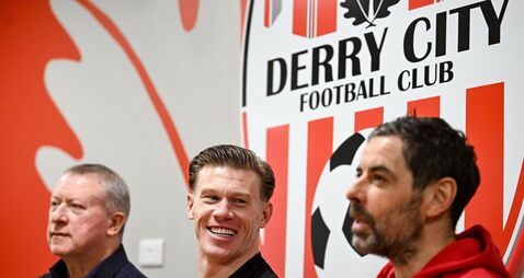 20260117RC0876 Derry City Unveil New Signing James McClean