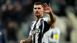 <p>Arsenal's move for Newcastle captain Bruno Guimaraes is finally nearing completion. Pic: Owen Humphreys/PA Wire.</p> <p>Arsenal's move for Newcastle captain Bruno Guimaraes is finally nearing completion. Pic: Owen Humphreys/PA Wire.</p>