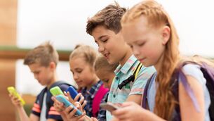<p> Stating that parents are abdicating their responsibilities by giving young children smartphones may discomfit some, but it is difficult to contradict. File picture</p>