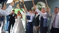 d9f3223c-5108-4ad2-8b0d-eaa2afba7533.jpeg Wedding of the Week: Mayfield GAA guard of honour at fairytale Kerry wedding