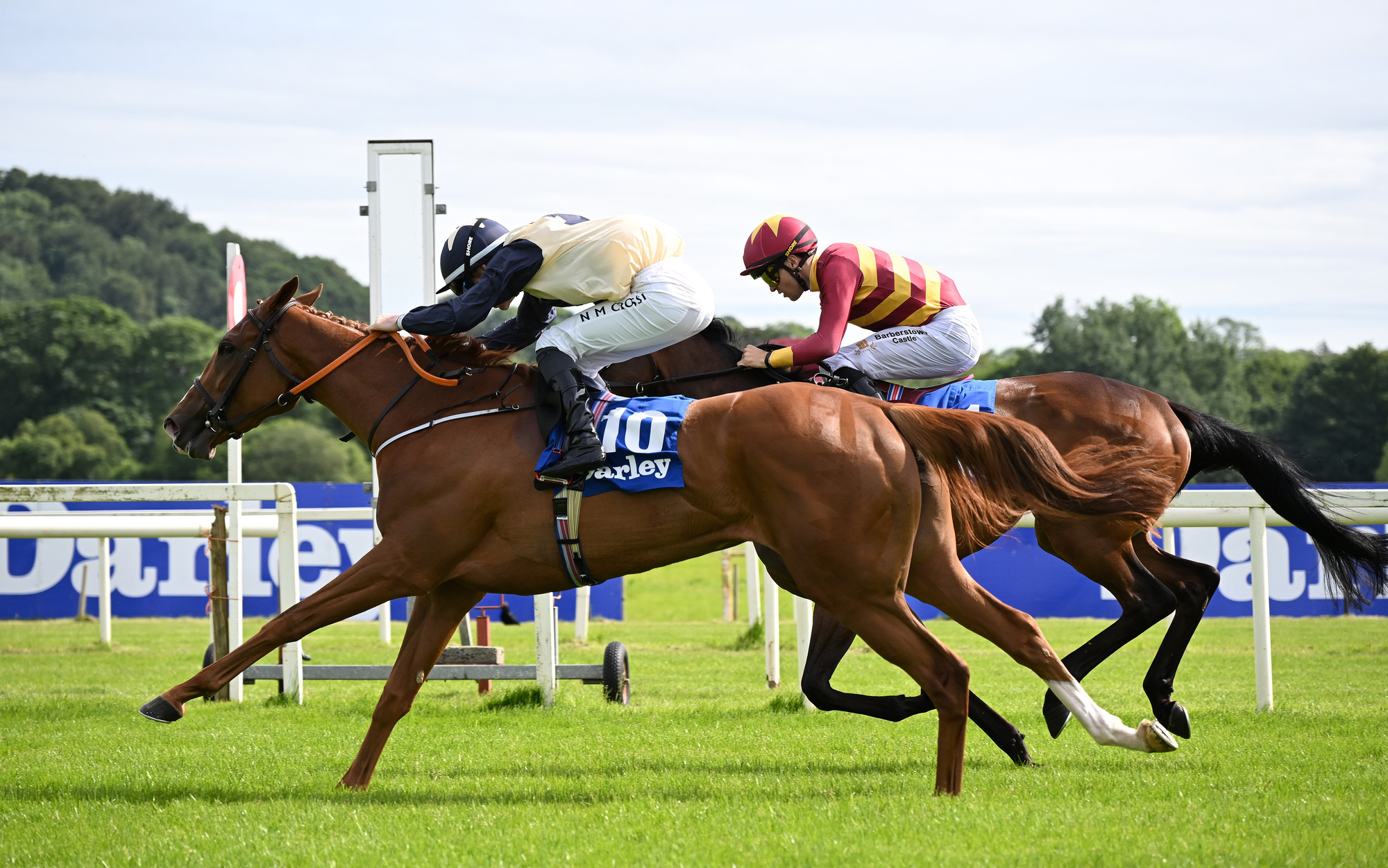 Sparan Nua made it three wins from three starts in the Munster Oaks at Cork. Pic: Healy Racing
