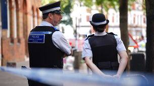 <p>Officers near the scene in Endell Street, Covent Garden. Picture: James Manning/PA</p> <p>Officers near the scene in Endell Street, Covent Garden. Picture: James Manning/PA</p>