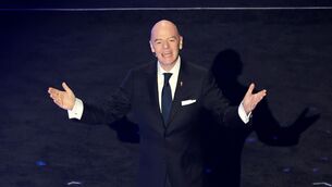<p>Gianni Infantino held a crisis meeting with FIFA's management board in Morocco on Wednesday/ Pic: Sam Corum/PA Wire.</p> <p>Gianni Infantino held a crisis meeting with FIFA's management board in Morocco on Wednesday/ Pic: Sam Corum/PA Wire.</p>