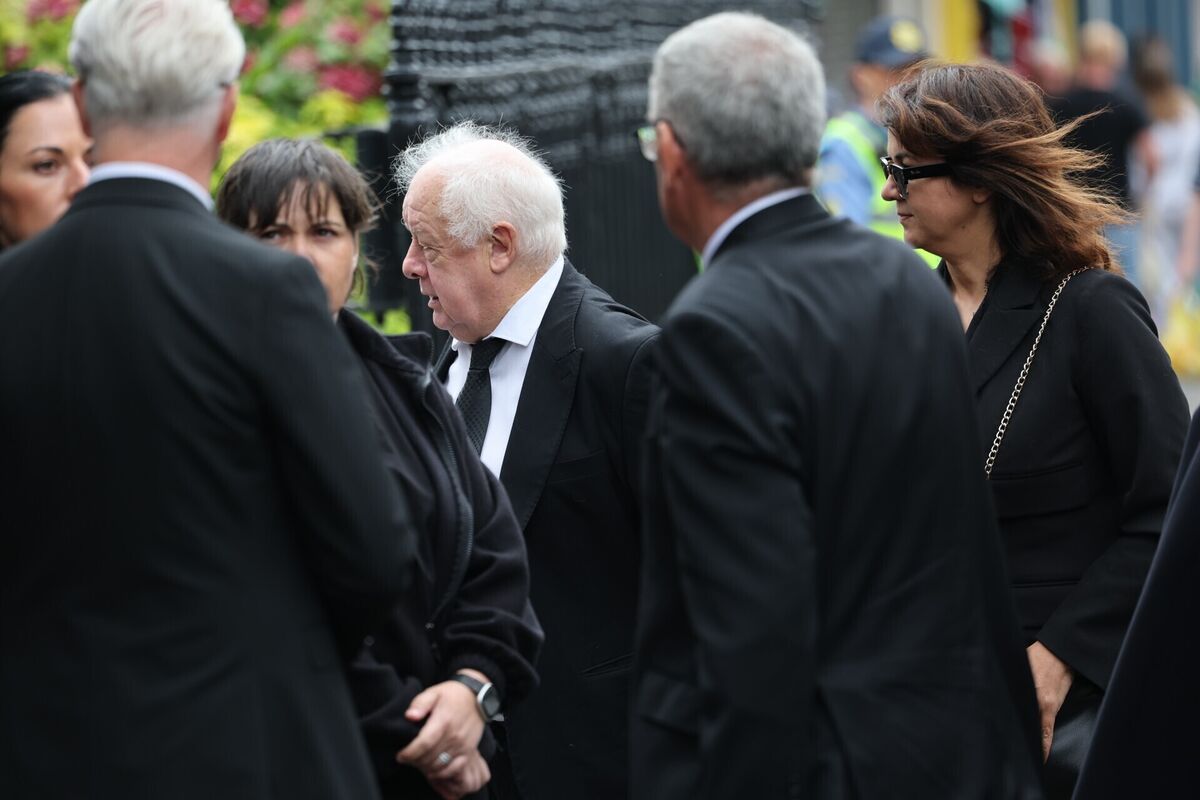 Director Jim Sheridan at Brenda Fricker's funeral. Picture: Damien Eagers/PA Wire Director Jim Sheridan at Brenda Fricker's funeral. Picture: Damien Eagers/PA Wire