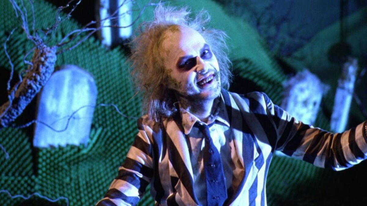 Michael Keaton in Beetlejuice Michael Keaton in Beetlejuice