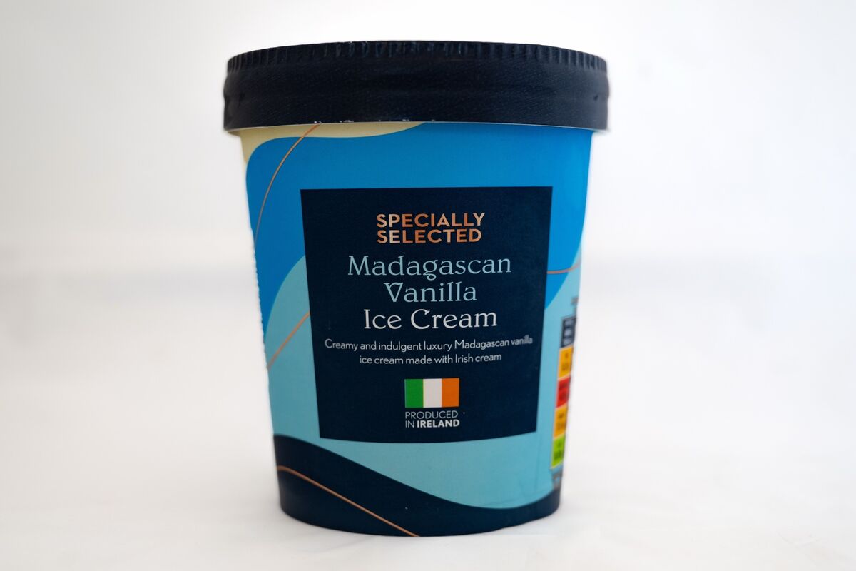 Aldi Specially Selected Madagascan Vanilla. 