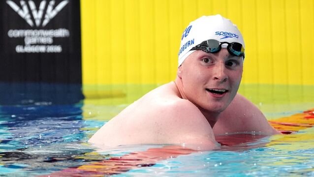 <p>It comes after Scottish swimmer Archie Goodburn (pictured) made an emotional plea to British prime minister Andy Burnham to establish a national brain cancer lead. Photo: Andrew Milligan/PA</p>