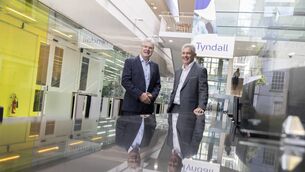 <p>Seamus O'Driscoll, Founder &amp; CEO, PulpoSemi and Dr Patrick Morrissey, Director of Innovation and Industry Engagement, Tyndall.</p>