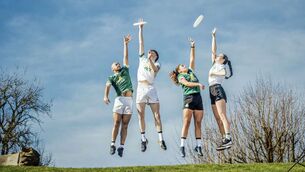 <p>(Left to right) Irish players Cian Hypolite, Darragh O'Sullivan, Vittoria Rainusso, and Aoife McAllister at the launch of Limerick being announced as the host city for the WFDF 2026 World Ultimate Club Championships. File picture: Brian Arthur</p> <p>(Left to right) Irish players Cian Hypolite, Darragh O'Sullivan, Vittoria Rainusso, and Aoife McAllister at the launch of Limerick being announced as the host city for the WFDF 2026 World Ultimate Club Championships. File picture: Brian Arthur</p>