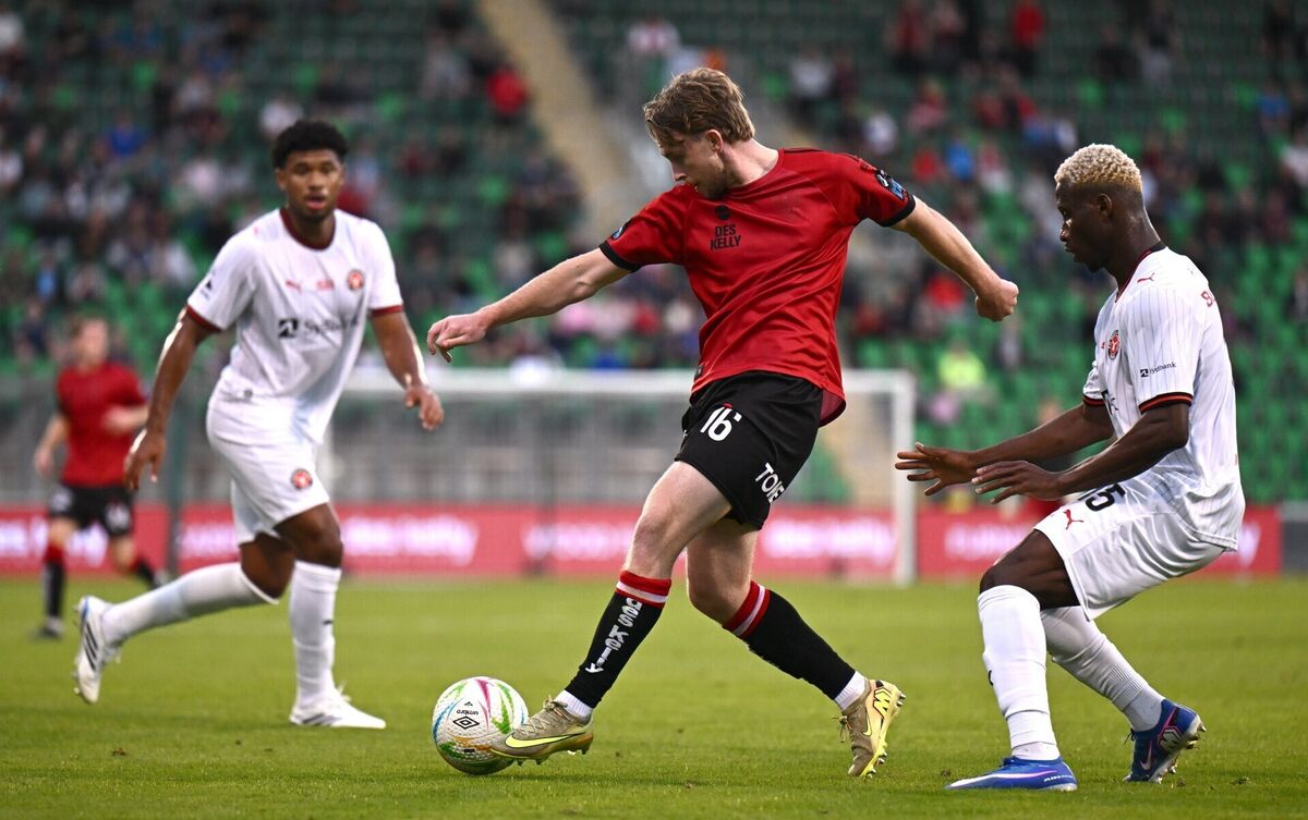 Darragh Power of Bohemians in action against Beni Junior of Midtjylland. Picture: Ben McShane/Sportsfile Darragh Power of Bohemians in action against Beni Junior of Midtjylland. Picture: Ben McShane/Sportsfile