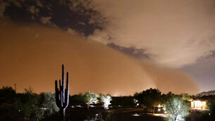 A large haboob dust storm in Scottsdale, Arizona (Sean Voysey Olson via AP) A large haboob dust storm in Scottsdale, Arizona (Sean Voysey Olson via AP)