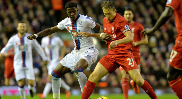 Crystal Palace started strongly at Anfield.
