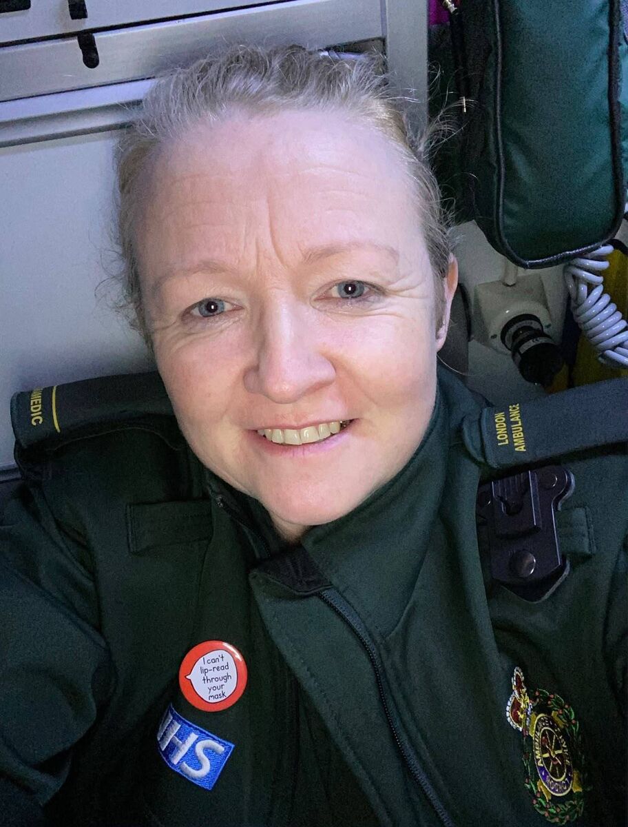 Denise Gilligan has been working as a first responder since 2020. Denise Gilligan has been working as a first responder since 2020.