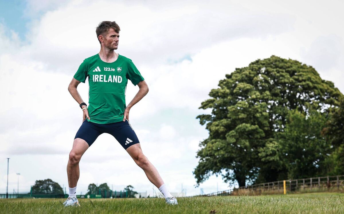 Swim, Athletics &amp; Gymnastics Ireland Media Day Ahead of European Championships, Olympic Federation of Ireland Offices, Dublin 5/8/2026 Jack O’Leary Mandatory Credit ©INPHO/Dan Sheridan