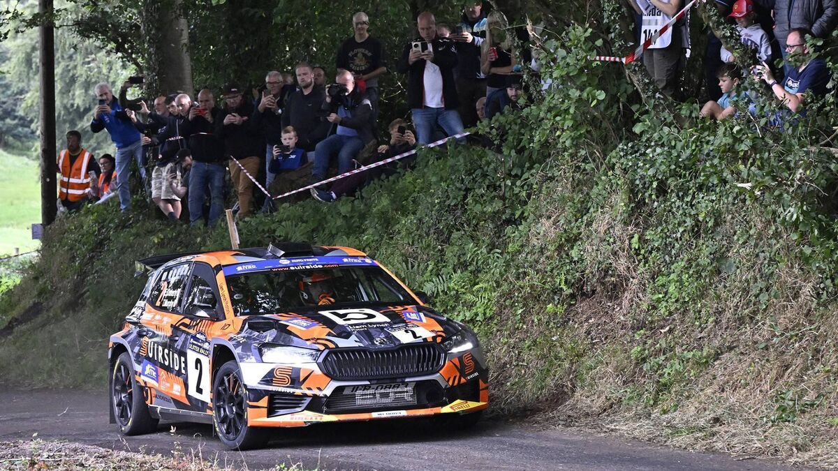 Eddie Doherty holds slender Ulster Rally lead over Josh Moffett