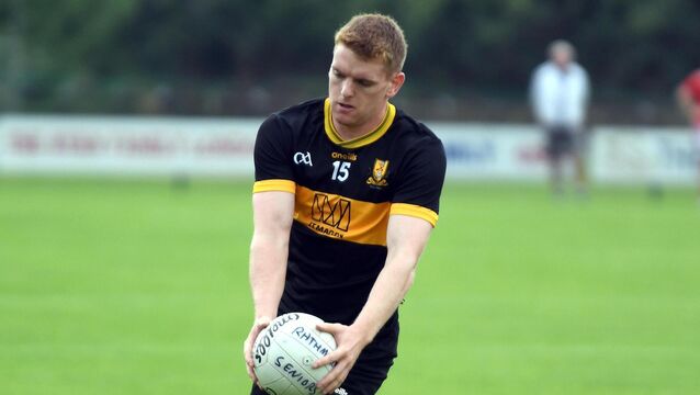 <p>STRONG START: Cian McMahon in action for Dr. Crokes. Pic: Don MacMonagle.</p>