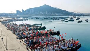 Maritime activities including fishing have been curtailed (Wang Jianmin/Xinhua via AP) Maritime activities including fishing have been curtailed (Wang Jianmin/Xinhua via AP)