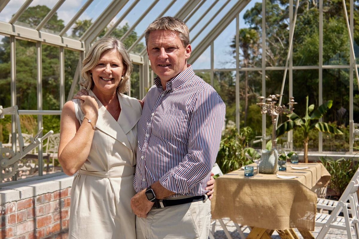 Gwen and John Brennan. Picture: Miki Barlok