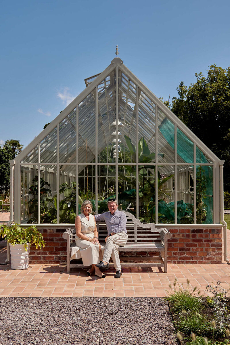 Gwen and John Brennan. Picture: Miki Barlok