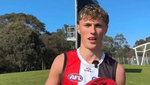 <p>Kobe McDonald answers 20 quick-fire questions after joining St Kilda. Pic: St Kilda.</p> <p>Kobe McDonald answers 20 quick-fire questions after joining St Kilda. Pic: St Kilda.</p>
