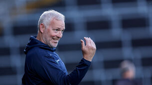 <p>BOUNCING BACK Na Piarsaigh Manager Shane O’Neill. Pic: INPHO/Ben Brady</p>