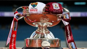 <p>Cork and Galway will battle it out to claim the O'Duffy Cup in the 2026 All-Ireland senior camogie final. Picture: INPHO/Ryan Byrne</p> <p>Cork and Galway will battle it out to claim the O'Duffy Cup in the 2026 All-Ireland senior camogie final. Picture: INPHO/Ryan Byrne</p>