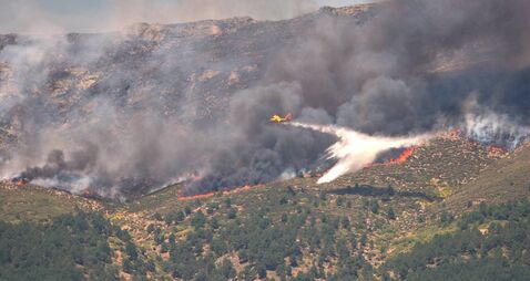 Spain Europe Wildfires