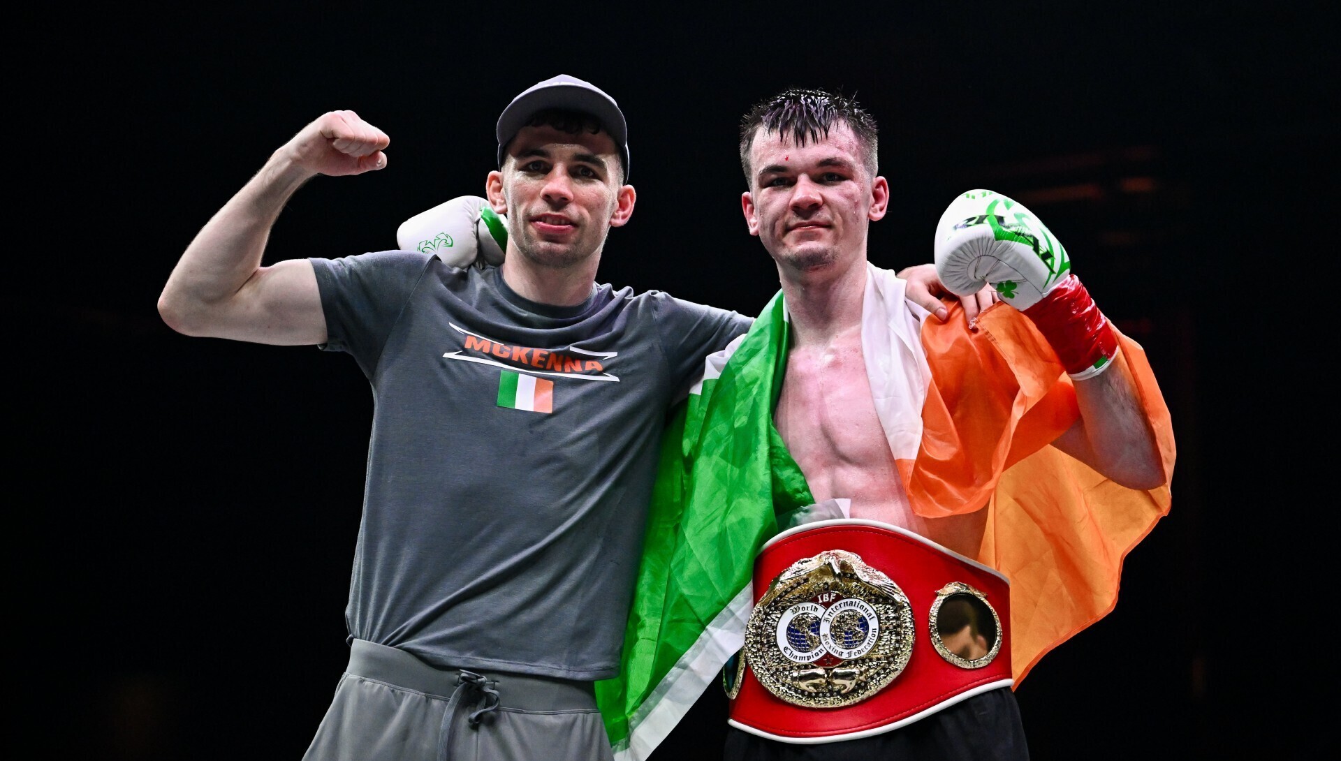 'I'm going to be the man to take over': Aaron McKenna plots next move after world title win