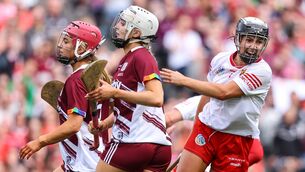 <p>Saoirse McCarthy scored Cork's first goal of the All-Ireland camogie final against Galway. Pic: ©INPHO/Ben Brady</p> <p>Saoirse McCarthy scored Cork's first goal of the All-Ireland camogie final against Galway. Pic: ©INPHO/Ben Brady</p>