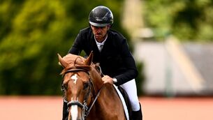 <p>Swiss Olympic ace Steve Guerdat emerged the eventual winner of the Rolex trophy and €300,000. Pic: Shauna Clinton/Sportsfile</p> <p>Swiss Olympic ace Steve Guerdat emerged the eventual winner of the Rolex trophy and €300,000. Pic: Shauna Clinton/Sportsfile</p>