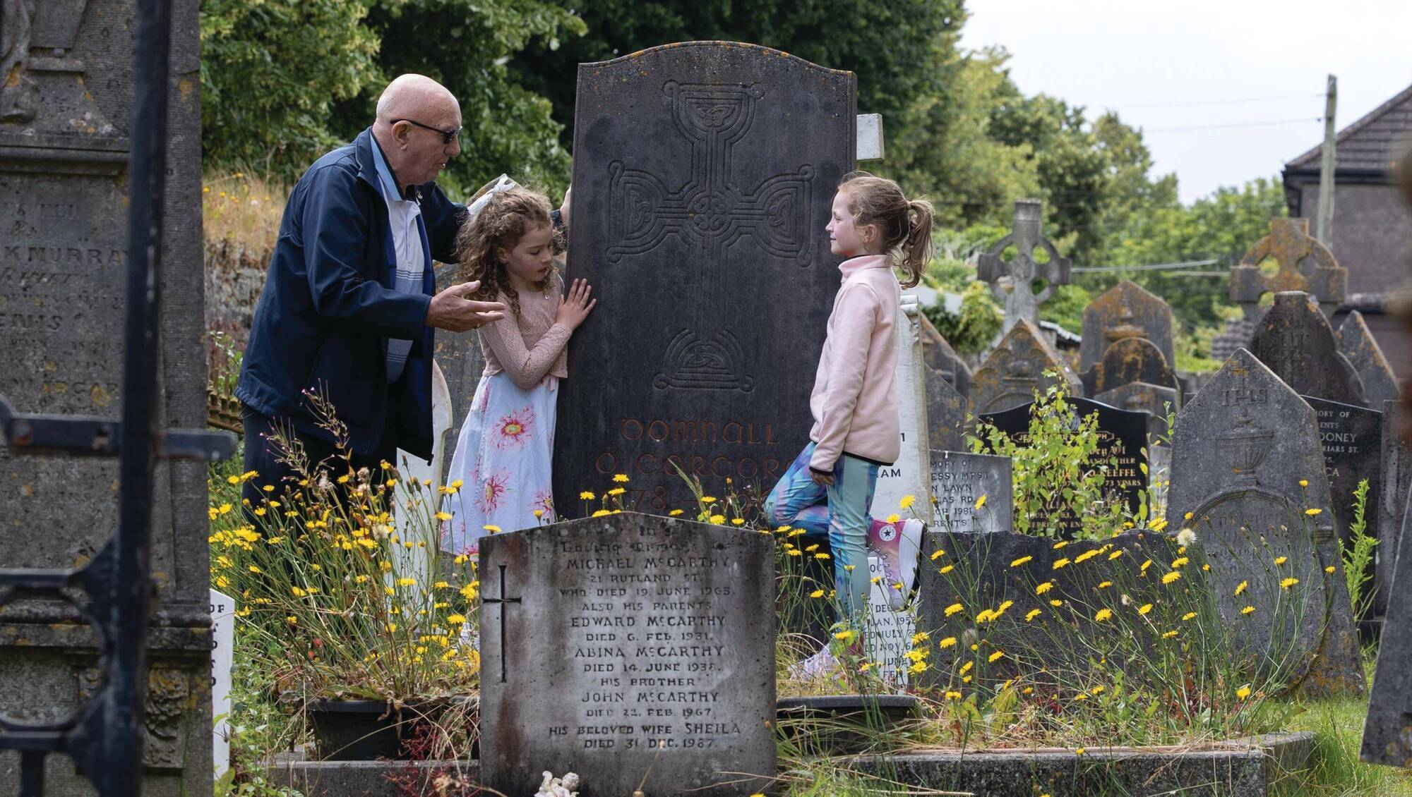 Liam Ó hÚigín offers regular guided tours of St Joseph’s Cemetery