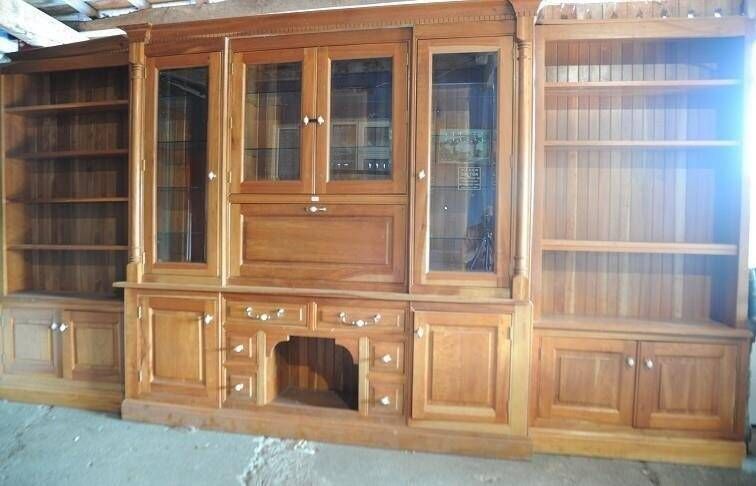 An early three-part cabinet by Joseph Walsh.