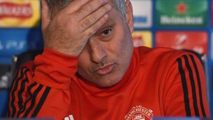 <p>Jose Mourinho has revealed he signed a contract to succeed Alex Ferguson as Manchester United manager in 2013 only to tearfully renege on the deal and return to Chelsea. Pic: PAUL ELLIS/AFP/Getty Images.</p> <p>Jose Mourinho has revealed he signed a contract to succeed Alex Ferguson as Manchester United manager in 2013 only to tearfully renege on the deal and return to Chelsea. Pic: PAUL ELLIS/AFP/Getty Images.</p>