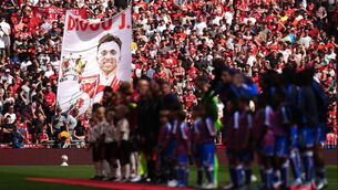 <p>Liverpool continue to offer counselling and grief-management support to players and staff devastated by the death of Diogo Jota in a car crash 13 months ago. Pic: John Walton/PA Wire.</p>