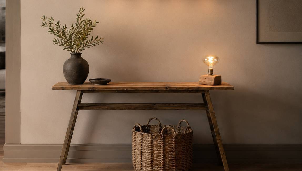 The Copperfish Anglesea Collection. Specialising in handcrafted lighting and furniture created from salvaged and historic Irish timber, Copperfish combines traditional craftsmanship with contemporary design. 