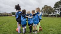 Under 10's Football Team Pep Talk