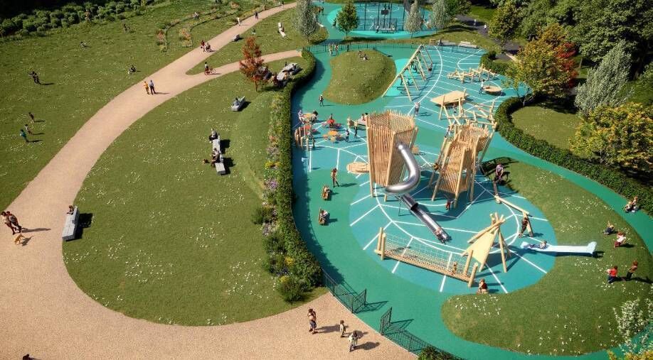 Cork City Council has published plans for a proposed new park in Glanmire which would include a children’s playground, cycle track, and games area, as well as a dog park, community spaces, and riverside, biodiversity, and landscaped areas. Picture: Cork City Council 