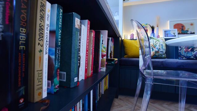 Be prepared to dust your horizontal surfaces, says Jennifer Sheahan, whose bookshelf in her living area in her home in Rathmines is pictured. Picture: Moya Nolan <p>Be prepared to dust your horizontal surfaces, says Jennifer Sheahan, whose bookshelf in her living area in her home in Rathmines is pictured. Picture: Moya Nolan</p>