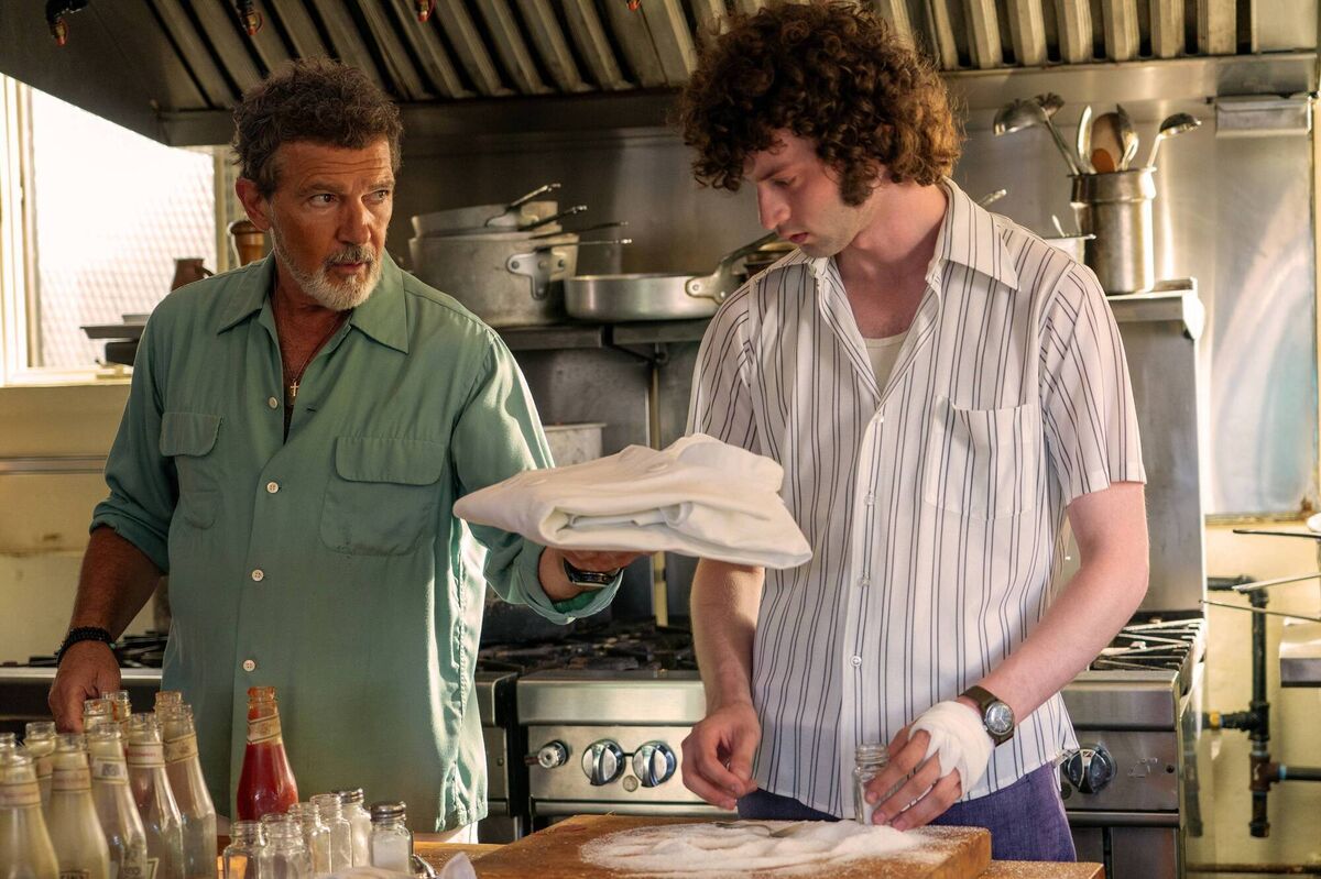 Little is known about the real-life chef who inspired the character Banderas plays. Picture: A24 Little is known about the real-life chef who inspired the character Banderas plays. Picture: A24