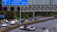 MOTOR VEHICLE ACCIDENT; M50; JUNCTION 12 M50; KNOCKLYON FIRHOUSE MOTOR VEHICLE ACCIDENT; M50; JUNCTION 12 M50; KNOCKLYON FIRHOUSE