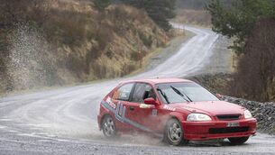 <p>Eoin McCarthy and his co-driver Daniel O’Brien on the Killarney Forest Rally in 2022. Picture: Martin Walsh.</p> <p>Eoin McCarthy and his co-driver Daniel O’Brien on the Killarney Forest Rally in 2022. Picture: Martin Walsh.</p>