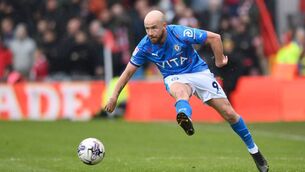 <p>Paddy Madden in action for Stockport County in 2024. Pic: Ben Roberts Photo/Getty Images</p> <p>Paddy Madden in action for Stockport County in 2024. Pic: Ben Roberts Photo/Getty Images</p>