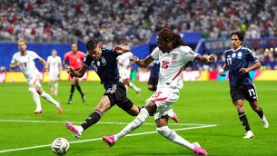 <p>England's Djed Spence (right) kicks the ball past Argentina's Nahuel Molina. Pic:: Bradley Collyer/PA Wire.</p> <p>England's Djed Spence (right) kicks the ball past Argentina's Nahuel Molina. Pic:: Bradley Collyer/PA Wire.</p>