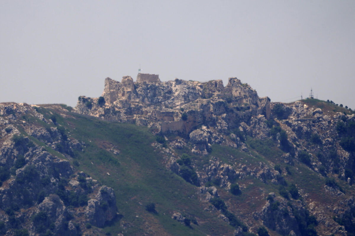 A view of he Beaufort Castle in southern Lebanon as seen from northern Israel, Sunday, May 31, 2026. (AP Photo/Ariel Schalit) A view of he Beaufort Castle in southern Lebanon as seen from northern Israel, Sunday, May 31, 2026. (AP Photo/Ariel Schalit)